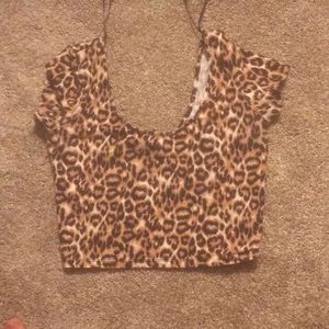Cheetah Crop Top